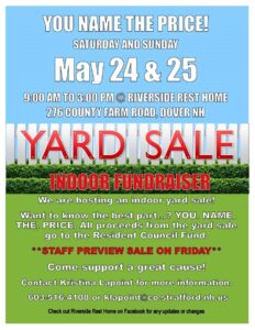 Yard SALE flyer